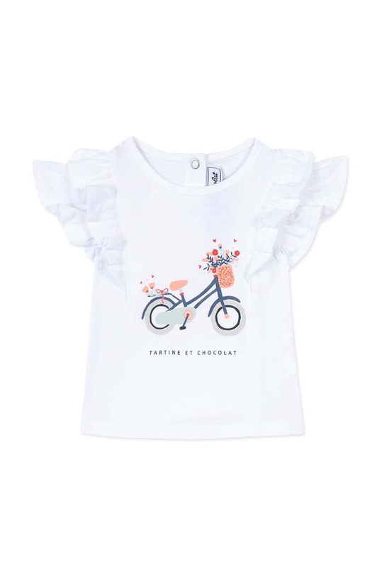 Tartine et Chocolat tricou bebe cu modele bej TY10021.80.94