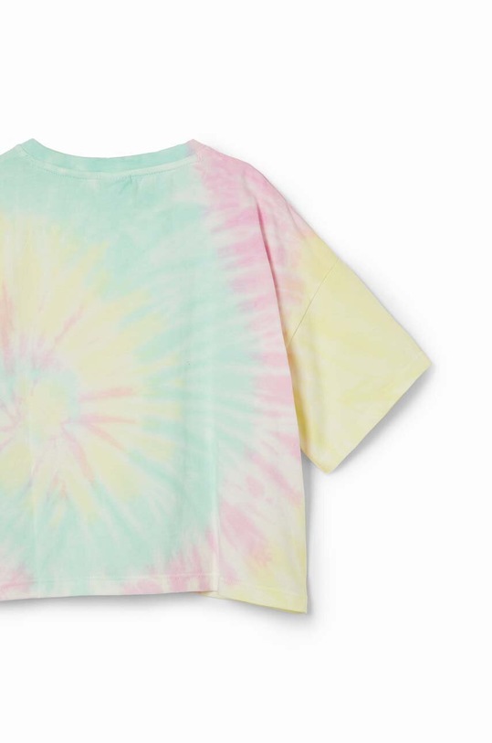 Desigual t-shirt bawełniany dziecięcy Daira 24SGTK20 multicolor