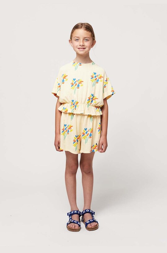 Bobo Choses tricou copii 124AC034 galben