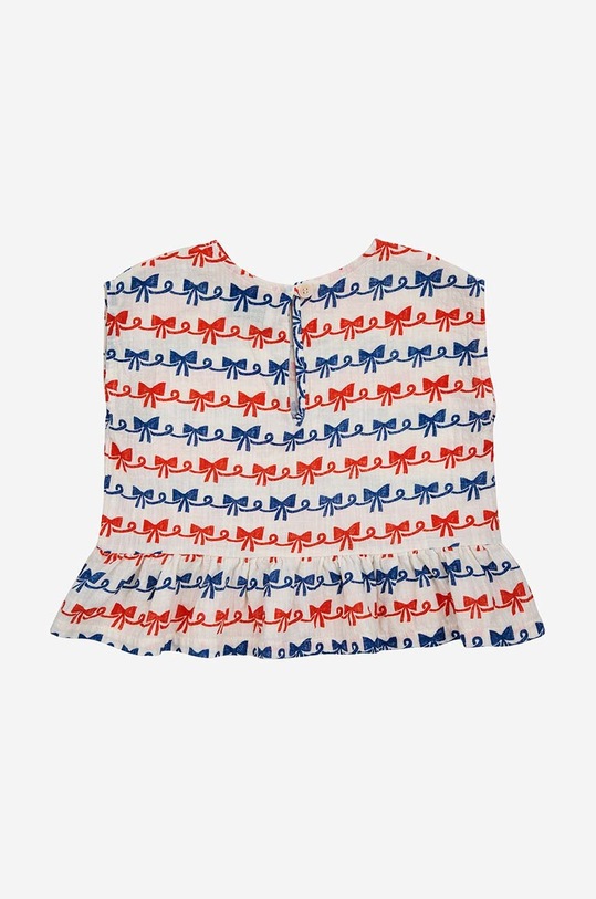 Bobo Choses top bawełniany dziecięcy 124AB017 biały SS24