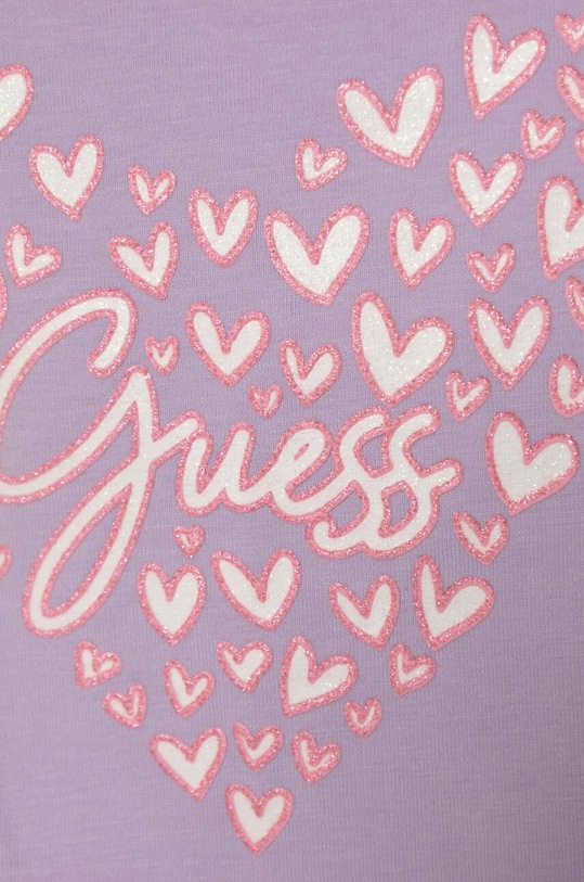 DÍVKA Kojenecké tričko Guess A4GI01.K6YW4.PPYH fialová