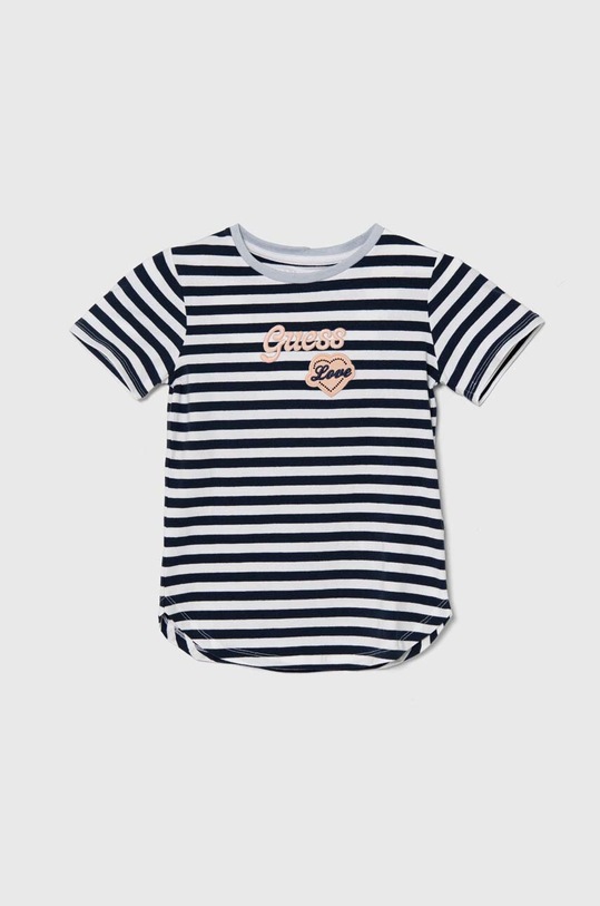 Детска тениска Guess щампа тъмносин J4GI04.K9NE1.PPYH