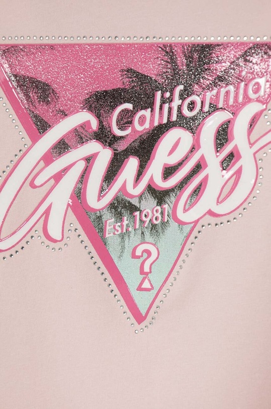 Дівчинка Дитяча футболка Guess J4GI26.K6YW1.PPYH рожевий