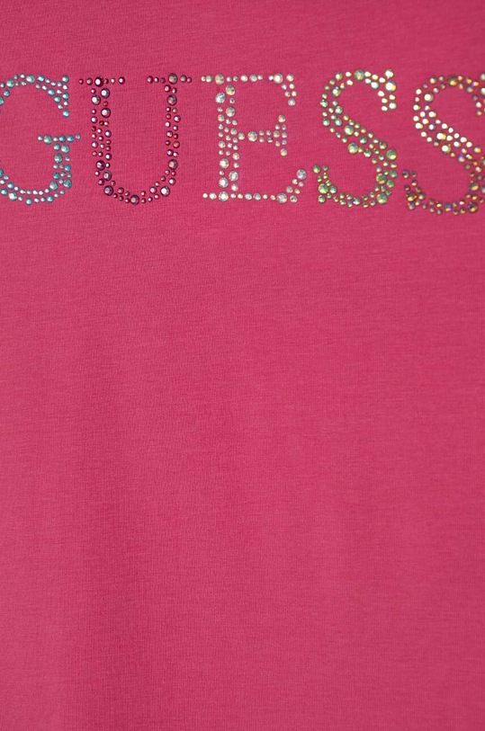 Guess t-shirt dziecięcy J4GI38.J1314.PPYH różowy SS24