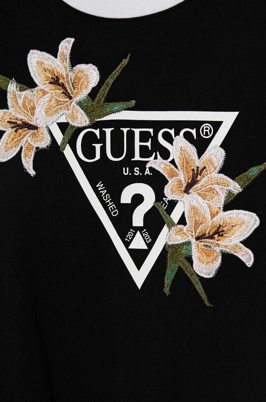 Fete Guess tricou copii J4GI39.K46D1.PPYH negru