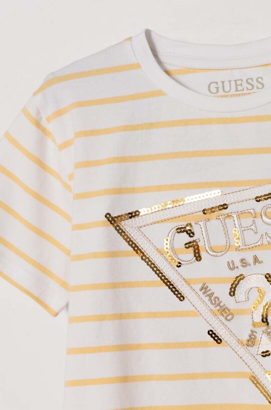 Девочка Детская футболка Guess J4GI42.K9NE1.PPYH жёлтый
