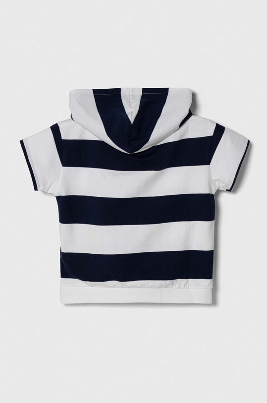 Guess t-shirt bawełniany dziecięcy J4GQ00.KB4K4.PPYH granatowy SS24