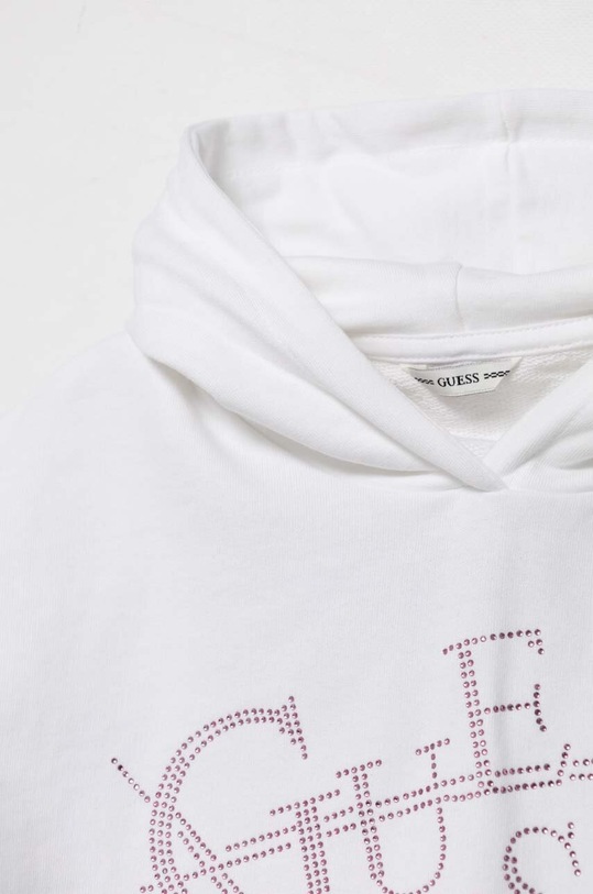 Dziewczynka Guess bluza bawełniana dziecięca J4GQ03.KA6R3.PPYH biały
