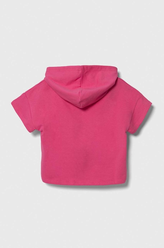 Guess bluza bawełniana dziecięca J4GQ03.KA6R3.PPYH różowy SS24
