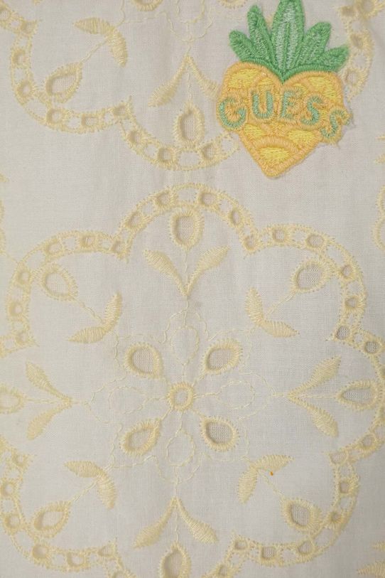 Fete Guess bluza copii K4GH08.WG5L0.PPYH galben