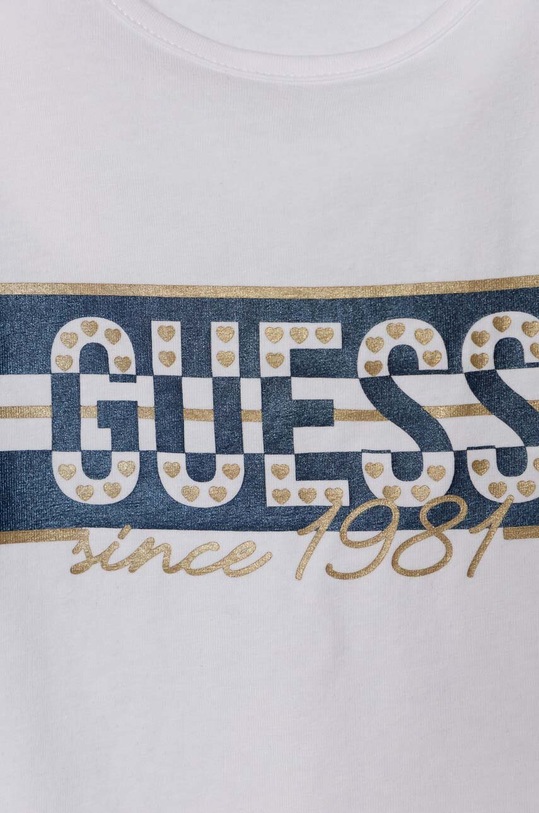 Lány Guess gyerek póló K4GI01.K6YW4.PPYH fehér