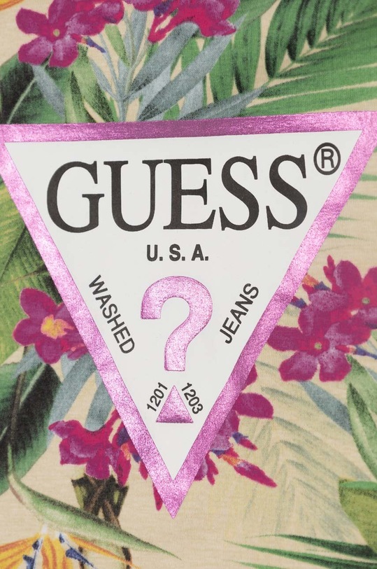 Κοριτσίστικα Παιδικό μπλουζάκι Guess K4GI10.K6YW3.PPYH πράσινο