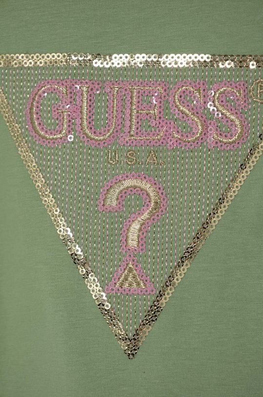 Dievča Detské tričko Guess K4GI11.K6YW4.PPYH zelená