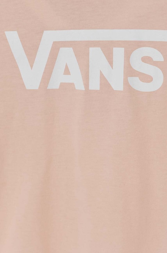 DÍVKA Dětské bavlněné tričko Vans GR FLYING V CREW GIRLS VN0A53P2CHN růžová