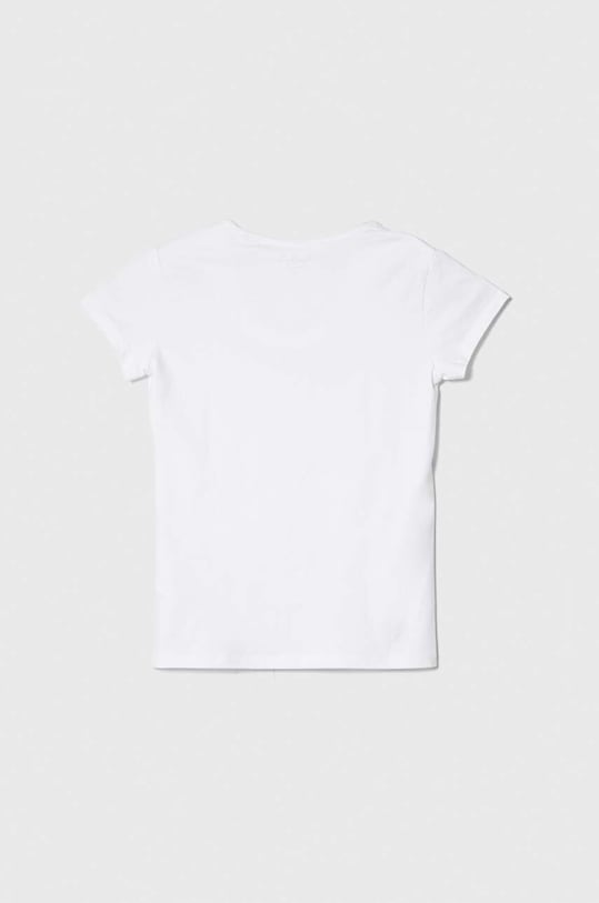 Pepe Jeans t-shirt dziecięcy HANA GLITTER PG503064 biały SS24