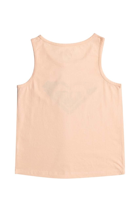 Roxy top bawełniany dziecięcy THERE IS LIFE ERGZT04038 pomarańczowy SS24