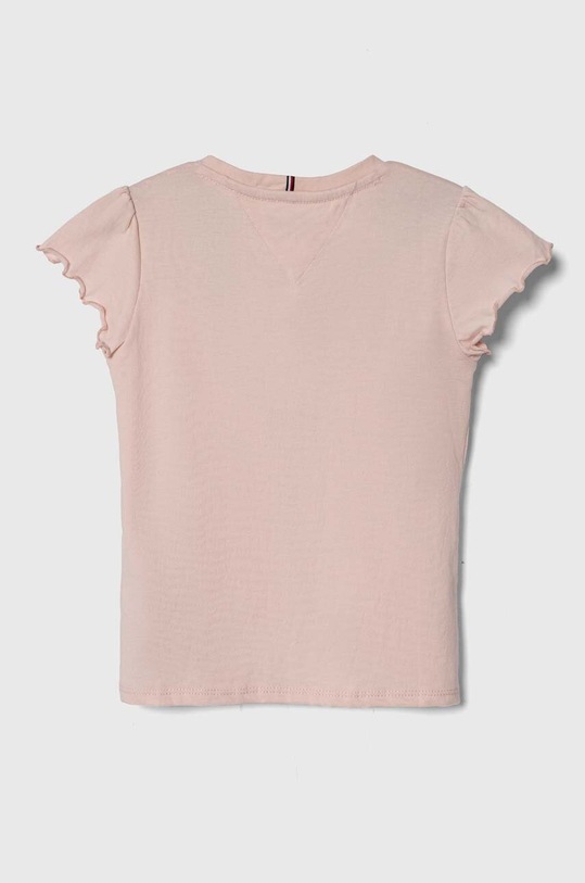 Tommy Hilfiger t-shirt dziecięcy KG0KG07052.116.122.PPYH różowy SS24