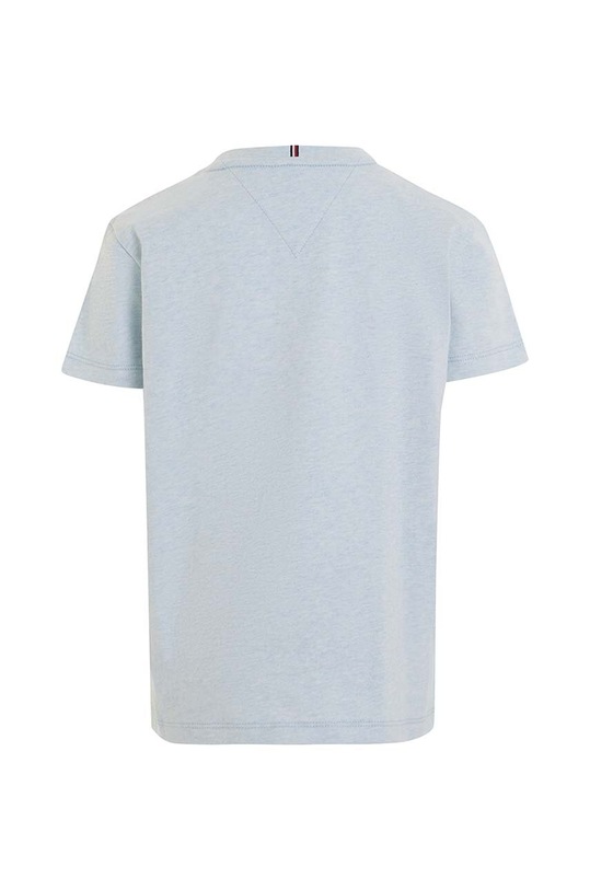 Dziewczynka Tommy Hilfiger t-shirt bawełniany dziecięcy KG0KG07855.116.122.PPYH niebieski