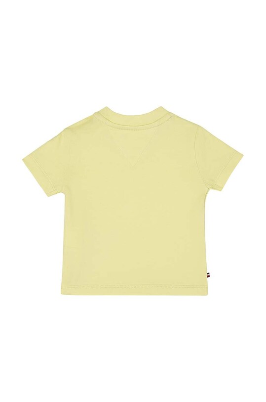Tommy Hilfiger t-shirt niemowlęcy KN0KN01805.PPYH żółty SS24