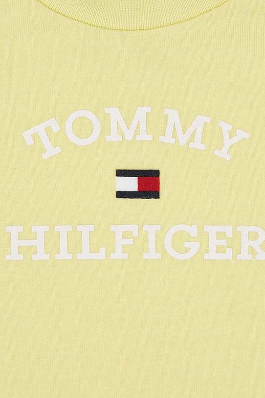 Дівчинка Футболка для немовлят Tommy Hilfiger KN0KN01805.PPYH жовтий