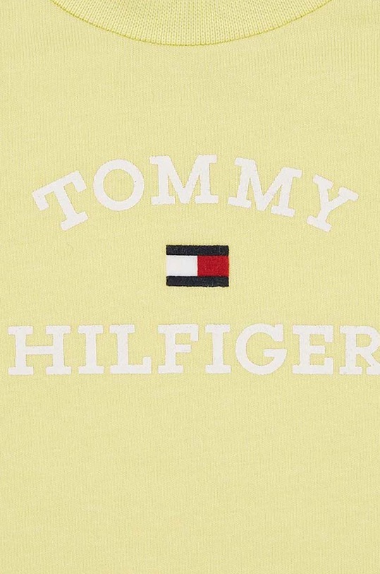 Девочка Футболка для младенцев Tommy Hilfiger KN0KN01805.PPYH жёлтый
