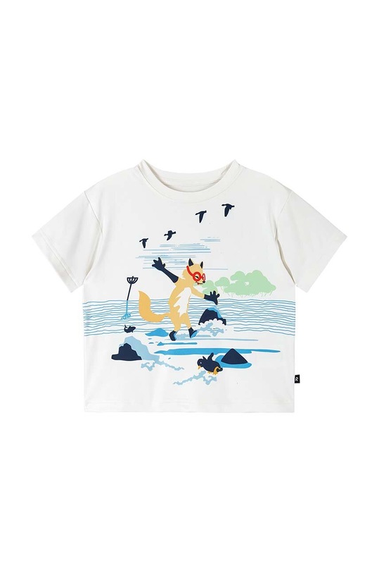 Reima t-shirt dziecięcy Siirto 5200351A.PPYH biały SS24