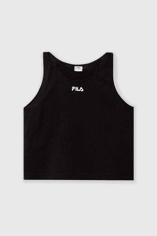 Fila top di cotone bambino BELI MANASTIR cotone nero FAT0250