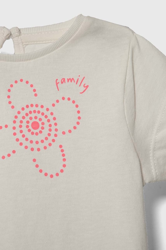 Dziewczynka zippy t-shirt bawełniany dziecięcy 2-pack 3105923902 fioletowy