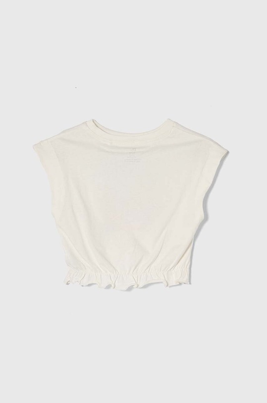 zippy t-shirt bawełniany dziecięcy 3105924701 biały SS24