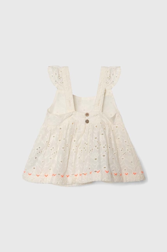 Bavlnená blúzka pre bábätká zippy 3105980701 béžová SS24