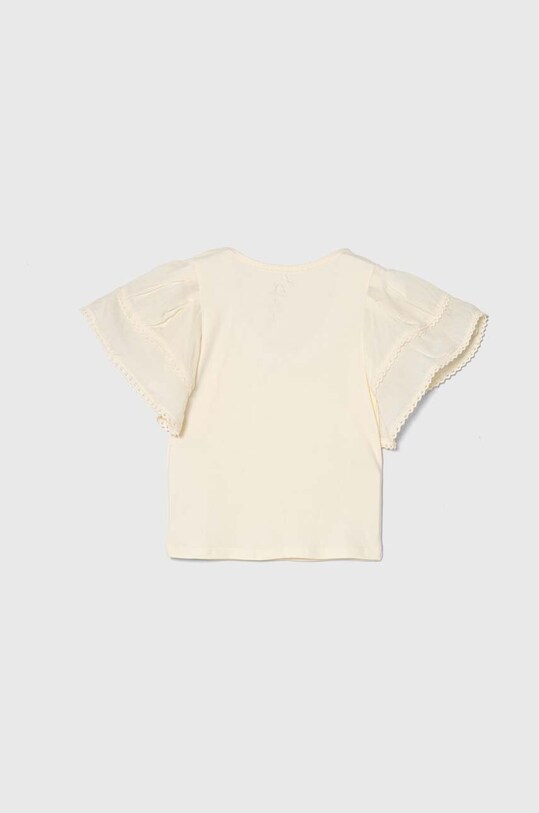 Дитяча футболка zippy 3106069601 бежевий SS24