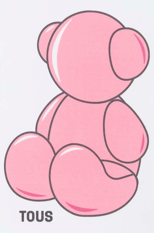 Lány Tous gyerek pamut póló Chic.2002 fehér