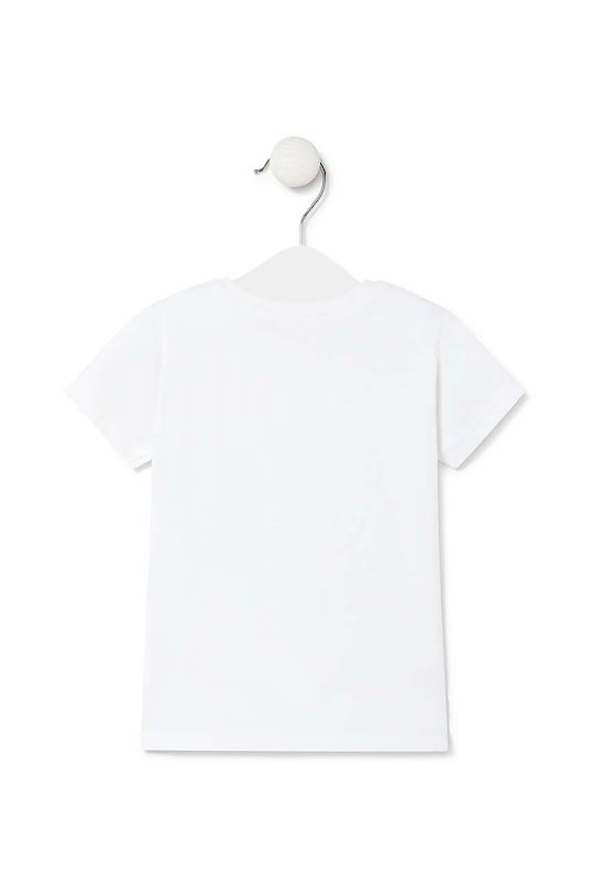 Детска памучна тениска Tous Logo.2002 бял SS24