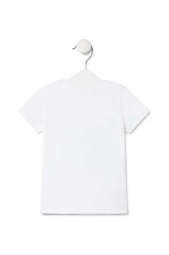 Detské bavlnené tričko Tous Logo.2002 modrá SS24