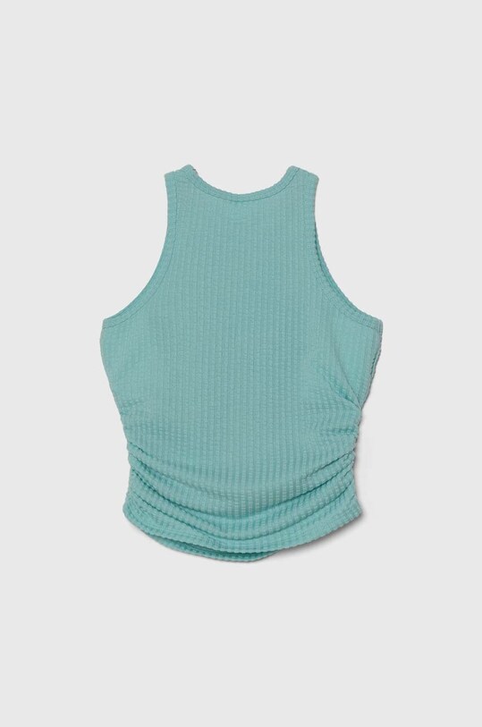 Abercrombie & Fitch top dziecięcy KI239.4072 turkusowy SS24