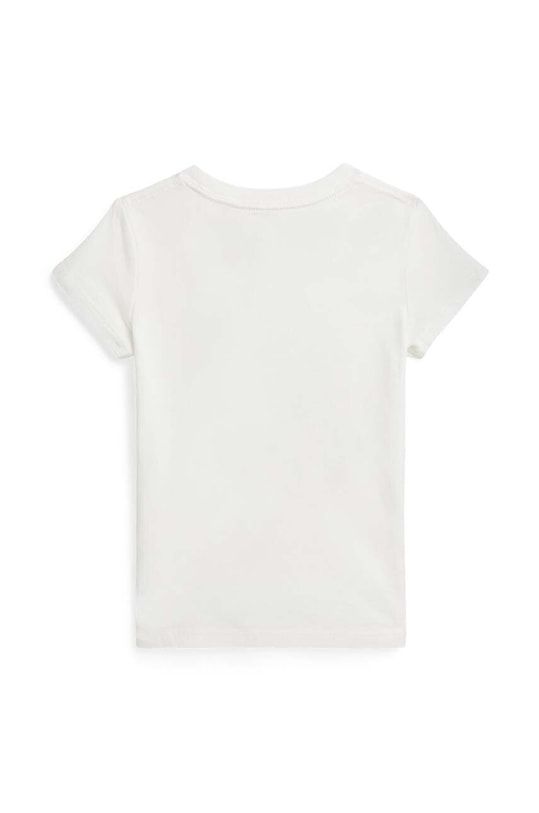 Polo Ralph Lauren gyerek pamut póló 312941151002 fehér AW24