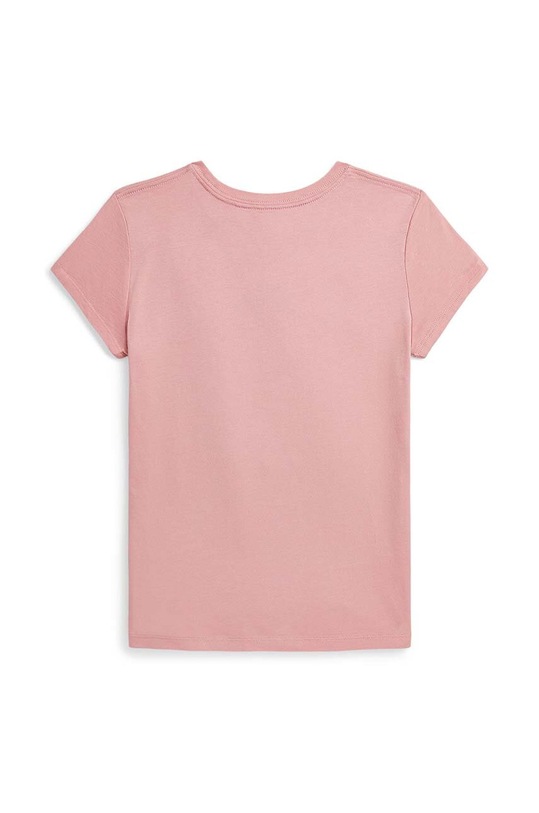 Polo Ralph Lauren gyerek pamut póló 313941151001 rózsaszín AW24