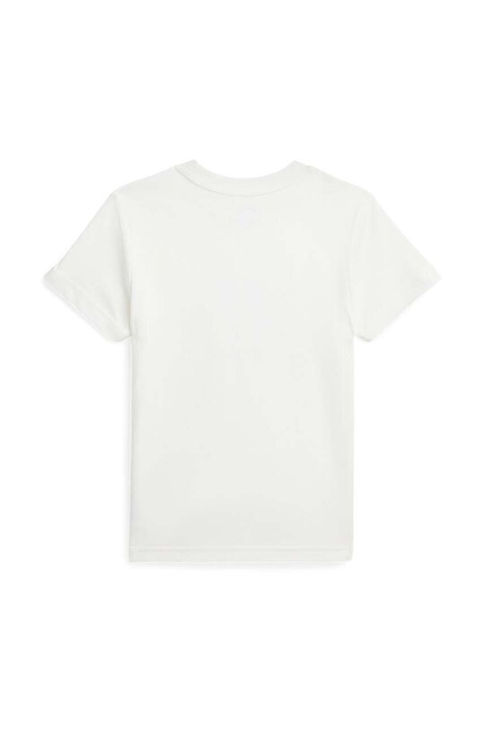 Polo Ralph Lauren t-shirt in cotone per bambini 322861480006 bianco SS24