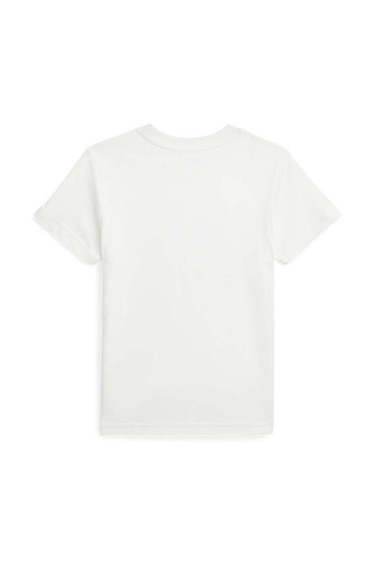 Polo Ralph Lauren t-shirt bawełniany dziecięcy 322861480006 biały SS24