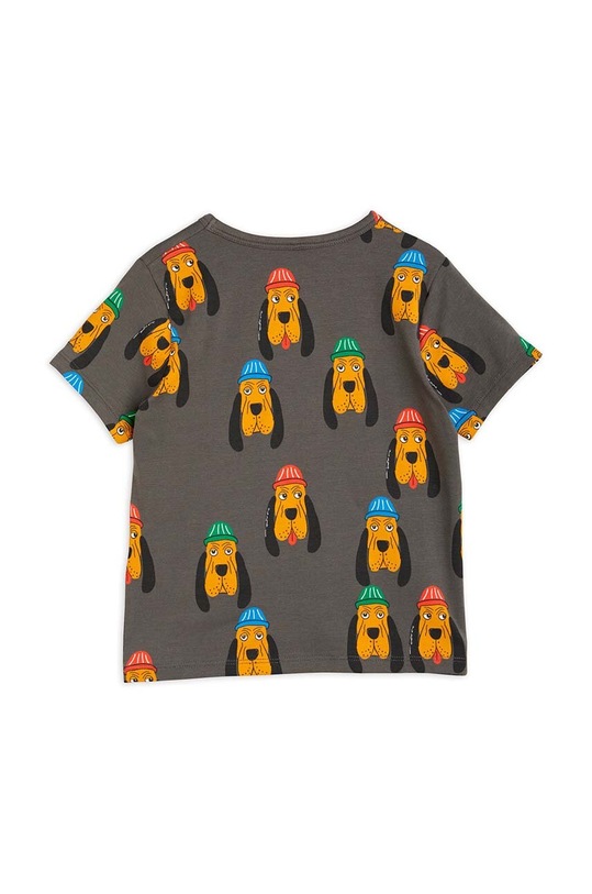 Mini Rodini t-shirt dziecięcy 2412011297 szary SS24