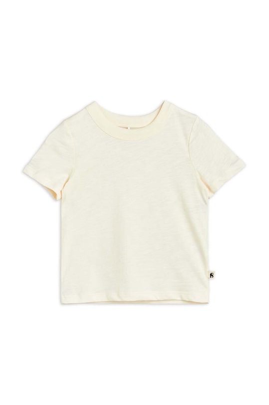 Mini Rodini t-shirt bawełniany dziecięcy 2412012300 pomarańczowy