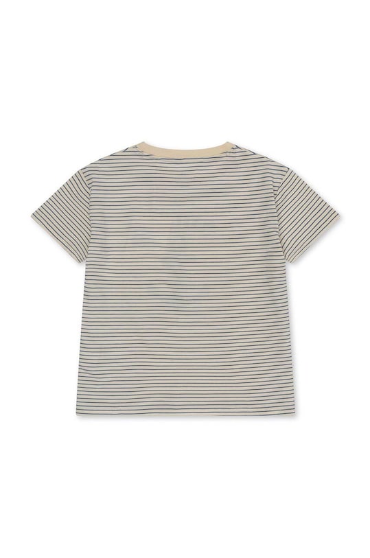 Детская хлопковая футболка Konges Sløjd KS100259 голубой SS24