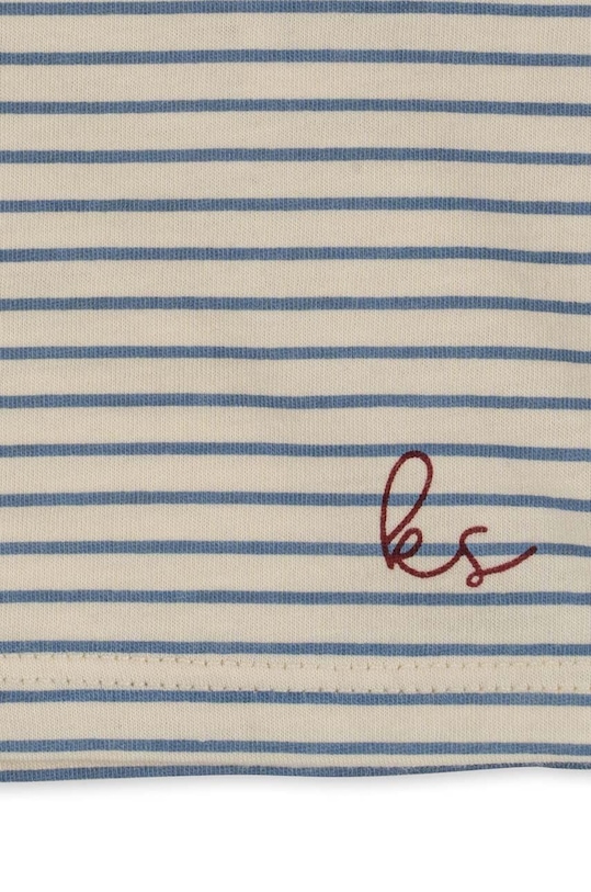 Детская хлопковая футболка Konges Sløjd KS100259 голубой