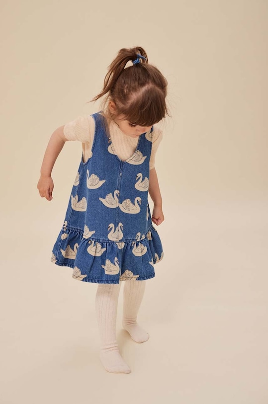 CHLAPEC Dětské bavlněné tričko Konges Sløjd KS100403 béžová