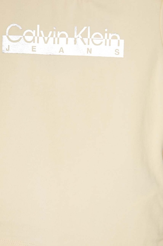 CHLAPEC Dětské tričko Calvin Klein Jeans IN0IN00145.PPYH béžová