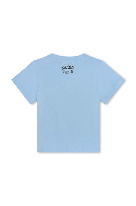 Dětské bavlněné tričko Kenzo Kids K60381. modrá SS24