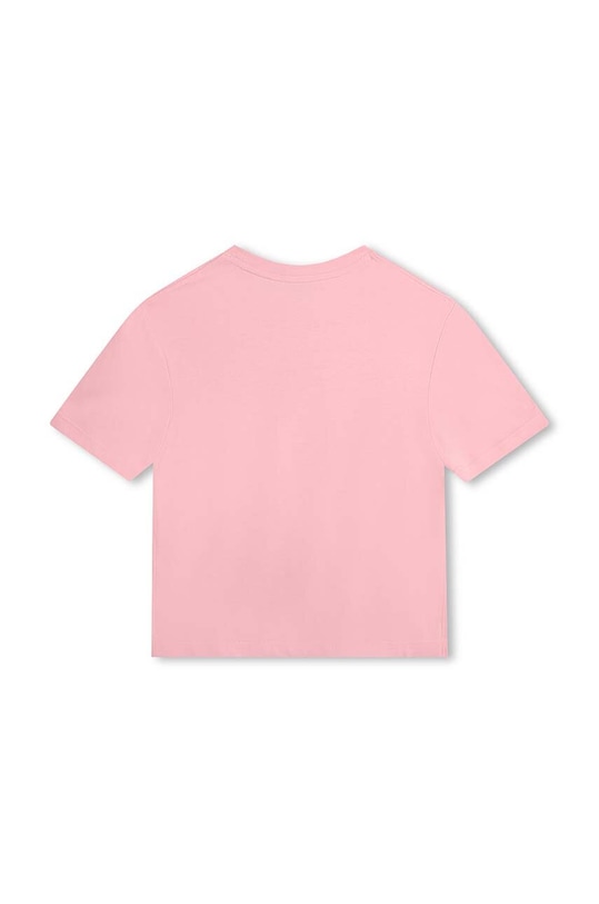 Dětské bavlněné tričko Marc Jacobs nášivka růžová W60039.102.108