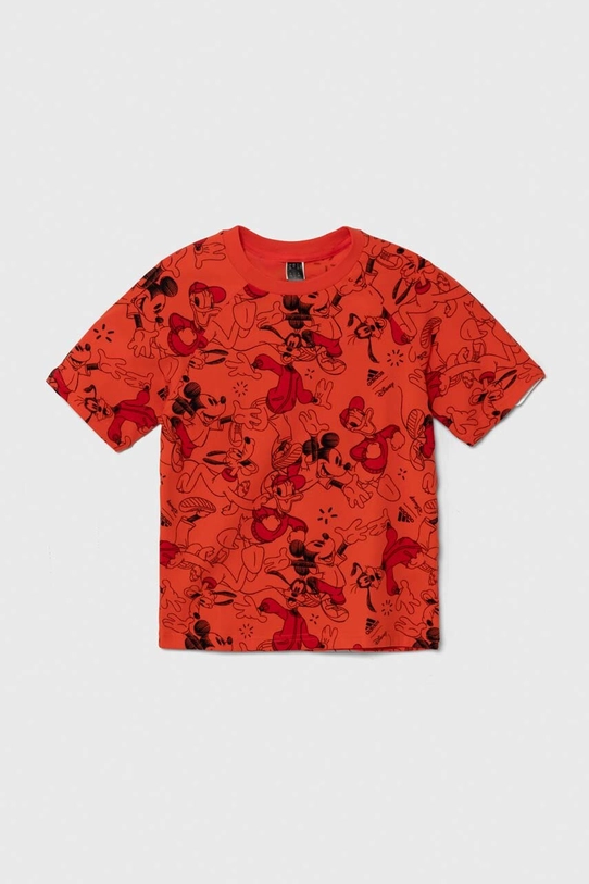 adidas t-shirt dziecięcy x Disney wzorzyste czerwony IN7295