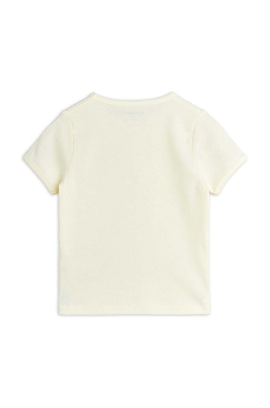Mini Rodini t-shirt bawełniany dziecięcy Medal 2422014610 biały SS24