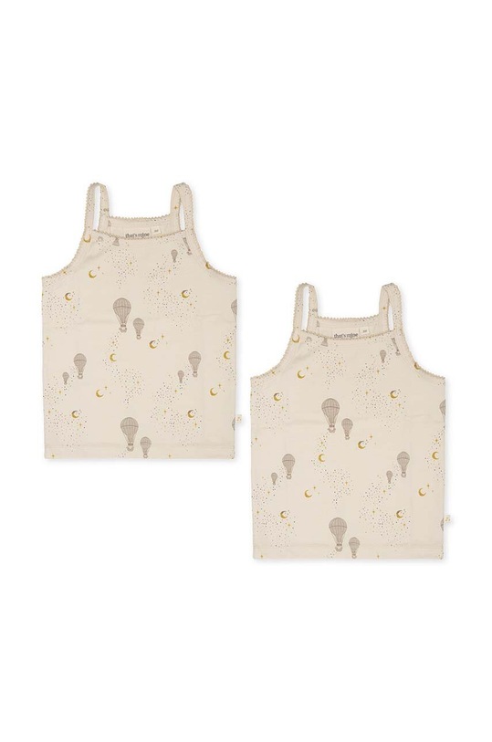 Дитячий топ That's mine Esta 2-pack з еластаном бежевий 085876